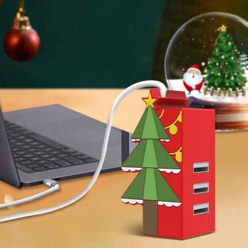 圣诞USB集线器